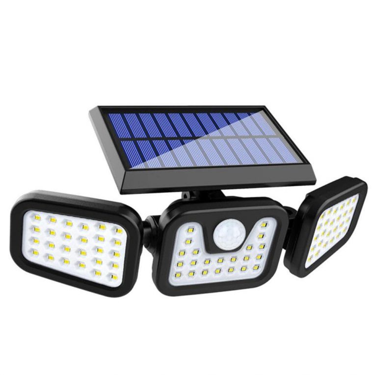 Dritë solare me 48 LED, me sensor, mbulon 3 kënde në 180° thumbnail 2