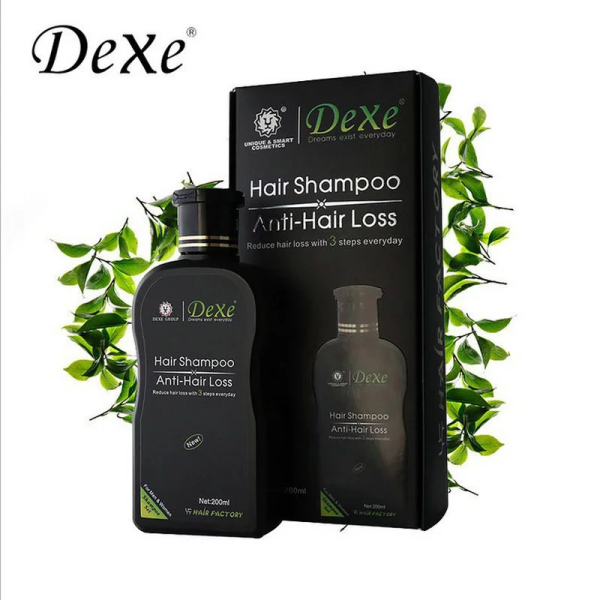 50pcs-200ml-Dexe-Black-Hair-Shampoo-Anti-Hair-Loss-Chinese-Herbal-Polygonum-Multiflorum-Hair-Growth-Tr