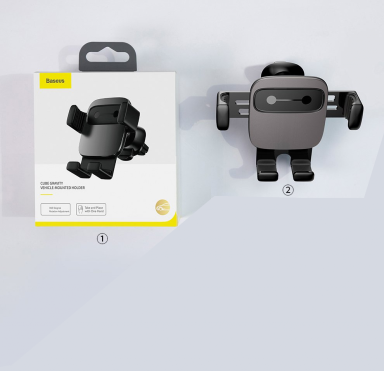 Mbajtës i telefonave për vetura – Cube Gravity