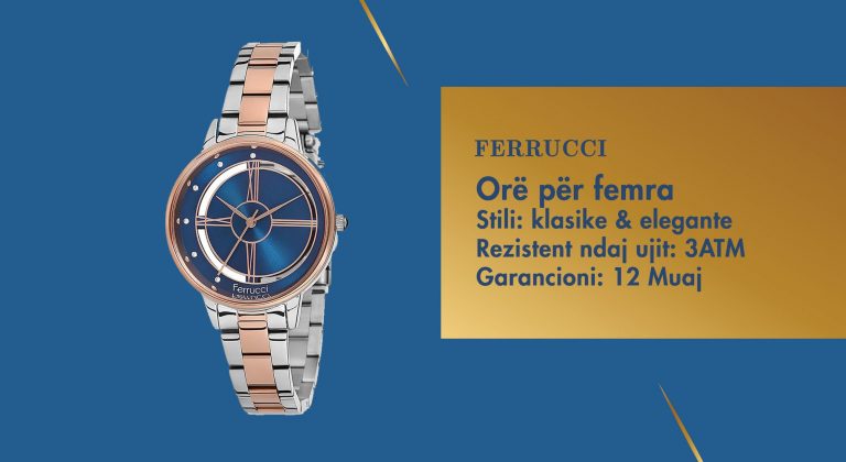 Orë për femra Ferrucci Klasike Rose Gold thumbnail 3